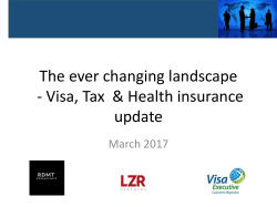 IMMIGRATION * from the inside out