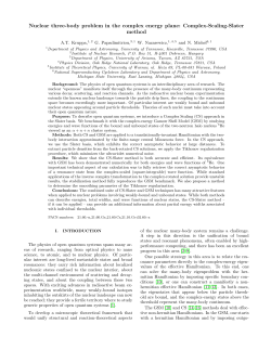 Nuclear three-body problem in the complex energy plane: Complex