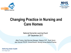 Central Practice Hospital % Nursing Home % Total Deaths per GP
