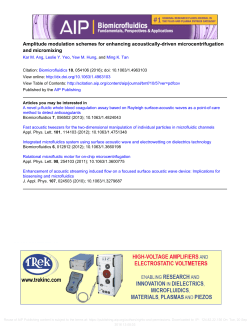 Amplitude modulation schemes for enhancing acoustically