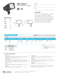 OFL1 LED P1 - Acuity Brands