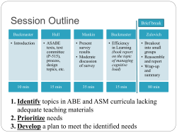Managing Cognitive Load - College of Engineering
