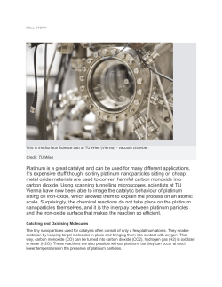 FULL STORY This is the Surface Science Lab at TU Wien (Vienna