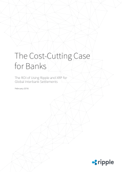 The Cost-Cutting Case for Banks