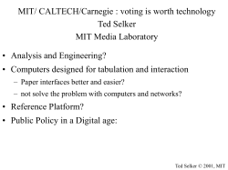 Perspective: Orient and focus