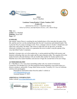 Study Guide - State Library of Louisiana