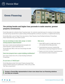 Green Financing