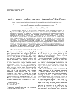 Rapid flow cytometry based cytotoxicity assay for