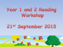 Assessment Focus 2 - Newchurch Primary School