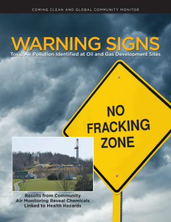 Warning SignS - Catskill Citizens for Safe Energy