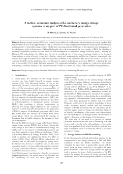 A techno- economic analysis of Li