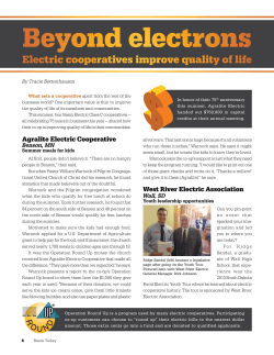 Beyond electrons - Basin Electric Power Cooperative