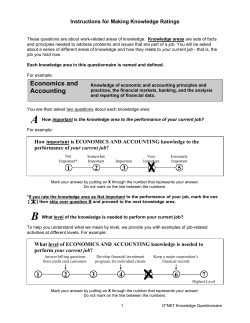 Economics and Accounting 1 2 3 4 5 6 7