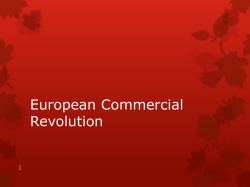 European Commercial Revolution