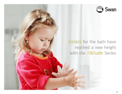 Colors for the bath have reached a new height with the