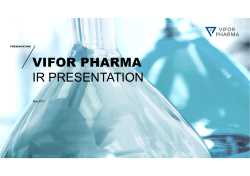 IR presentation_Final_Post 11 May_Roadshow May