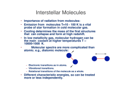 Interstellar Molecules