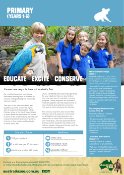 primary - Australia Zoo