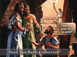 Have You Been Converted