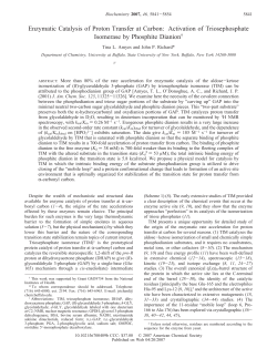 Enzymatic Catalysis of Proton Transfer at Carbon: Activation of