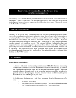 Black Tie Gala Template - National Conference Of Bar Foundations