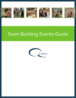 Team Building Events Guide