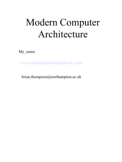 Memory - computing.northampton.ac.uk