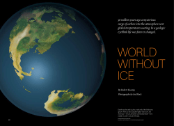 56 million years ago a mysterious surge of carbon into the