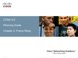 Chapter 4: Packet Tracer Activity Password