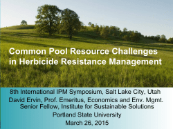 ommunity-based approaches for common pool resource challenges