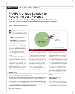 RAMP: A Unique Solution to Recovering Lost Revenue