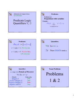 Predicate Logic