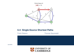 6.4: Single-Source Shortest Paths