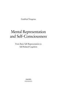 Mental Representation and Self-Consciousness