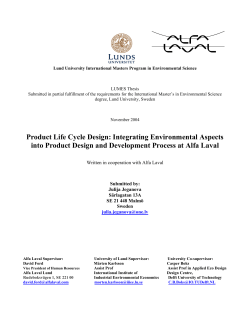 Product Life Cycle Design: Integrating Environmental