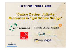 Carbon Trading: A Market Mechanism to Fight