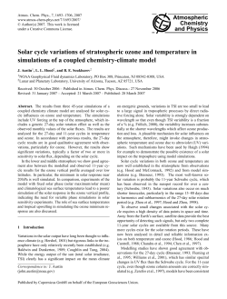 Solar cycle variations of stratospheric ozone and temperature in