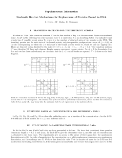 Stochastic Ratchet Mechanisms for Replacement of Proteins Bound