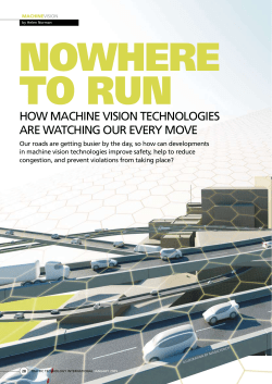 HOw macHINe VISION tecHNOlOgIeS are watcHINg Our eVery mOVe