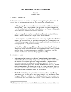 The intentional content of intentions