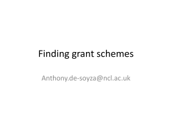 NIHR Research capability funding