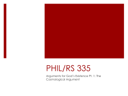PHIL/RS 335