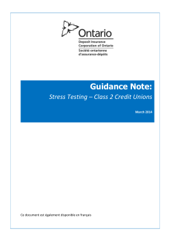 2. Purpose of Stress Testing