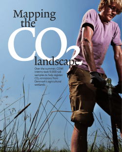 Mapping the CO2 landscape