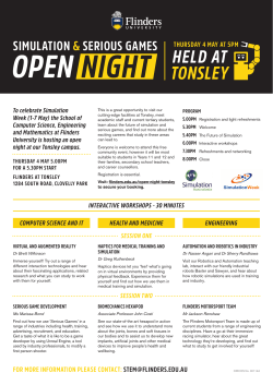 Simulation and Serious Games_Tonsley Open Night
