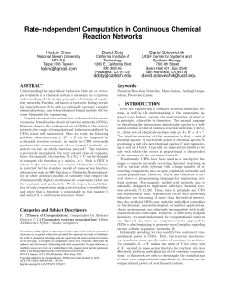 Rate-Independent Computation in Continuous Chemical Reaction