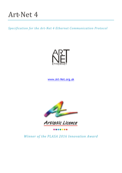 Art-Net protocol specification
