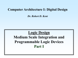Medium scale Integrated circuits