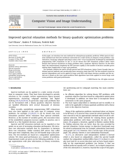 Improved spectral relaxation methods for binary quadratic