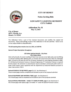 led safety lighting retrofit
